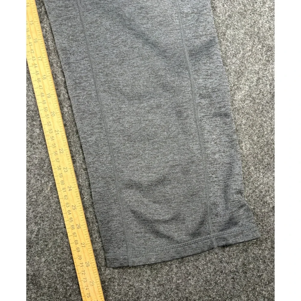Nike Therma-FIT Mens Grey Heather Fleece Training Pants Straight Leg Large